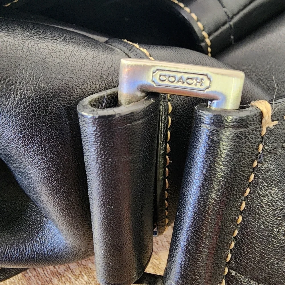 Coach Legacy Briefcase Messenger Bag 5A02Black Leather Limited Edition 2006